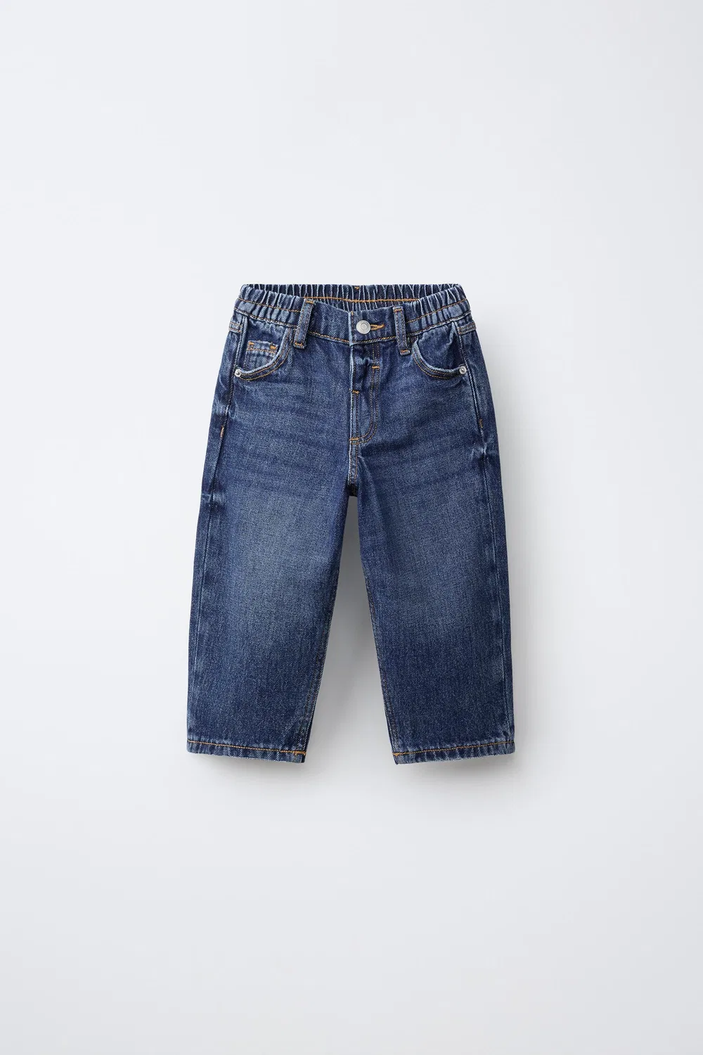 Джинсы мешатого типа ZARA, Indigo