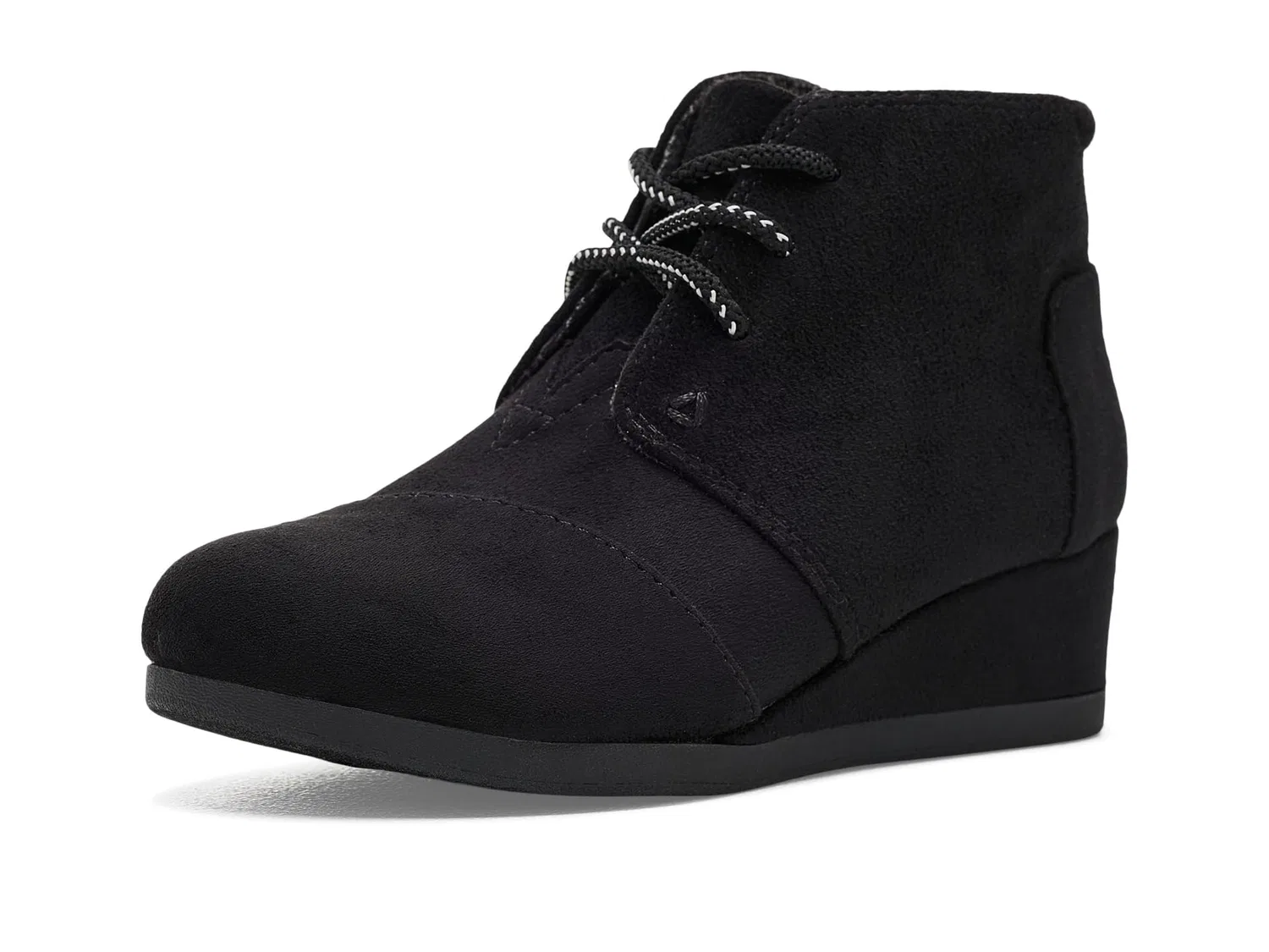 Ботинки Desert Wedge (для маленьких и больших детей) Toms Kids, Black