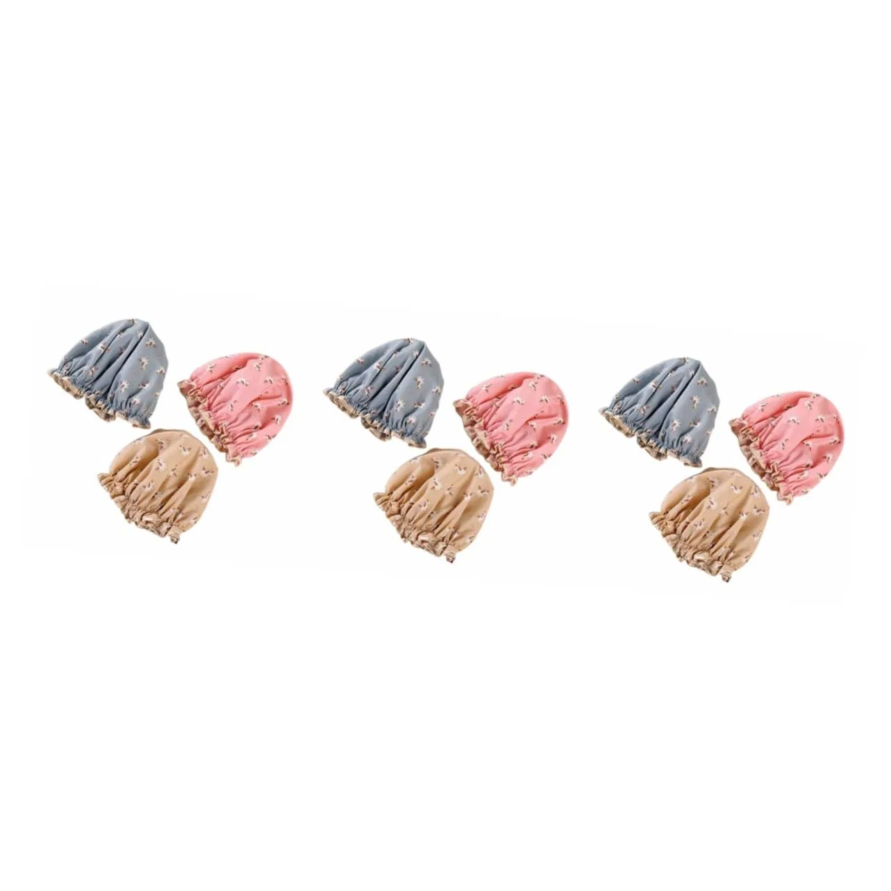Шапочка для душа Cotton, Amosfun, 3 Pieces, M