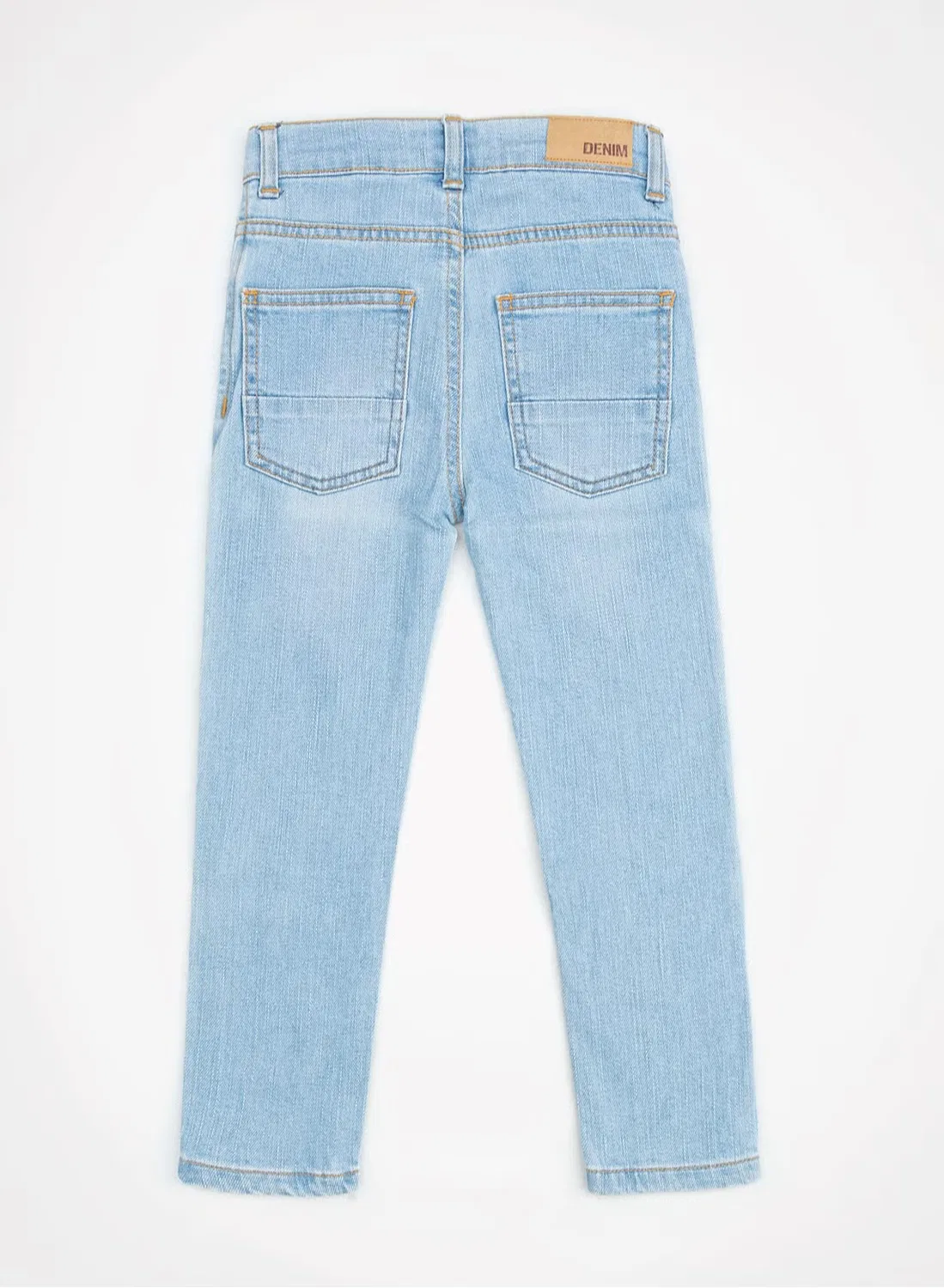 Джинсы хлопковые для мальчиков, Web Denim, голубой — фото 2