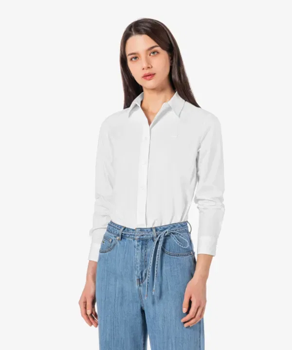Рубашка Lacoste из поплина — фото 4