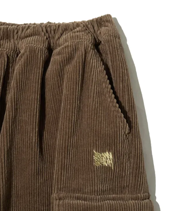 Детские вельветовые брюки, Kids corduroy pants Brownbreath Kids, коричневый — фото 4