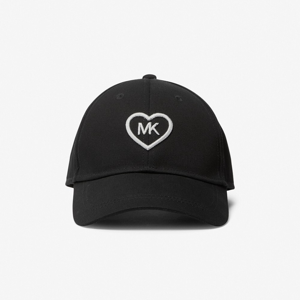 

Кепка Michael Kors Kids Logo Embroidered Cotton, черный