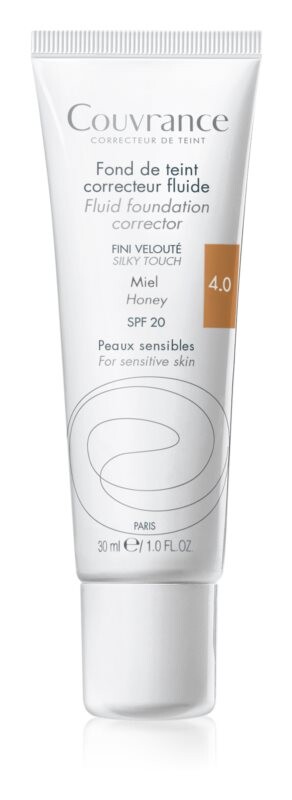 

Жидкая основа SPF 20 Avène Couvrance, оттенок 4.0 Honey 30 мл