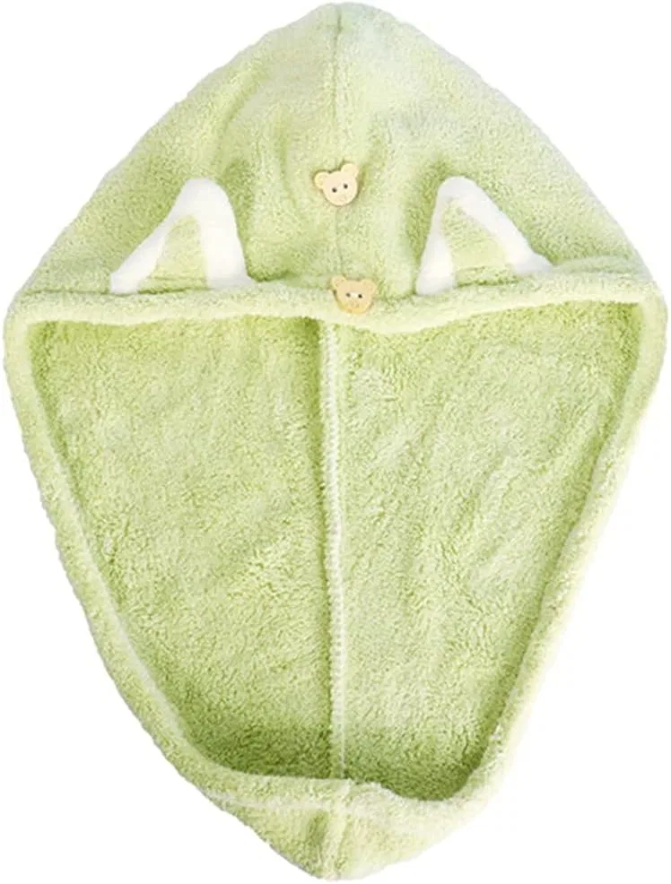 Шапочка для душа Microfibre, QYRKYP, Kind Grün