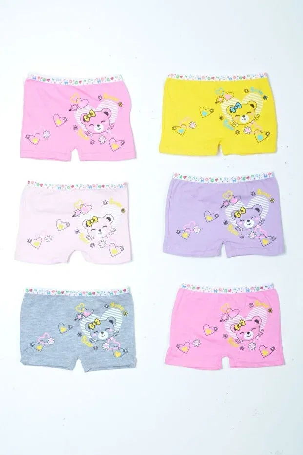 Детские боксеры для мальчиков хлопковые 6 шт. Entaha, Mixed-Multicolor