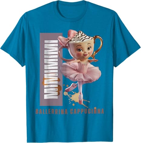 

Футболка Cappuccina Ballerina Gen Z, сапфирово-голубой