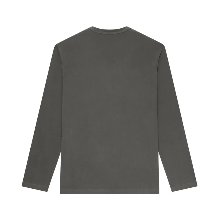 Детская футболка с длинным рукавом хлопковая Nice Rice, Dark Gray — фото 3