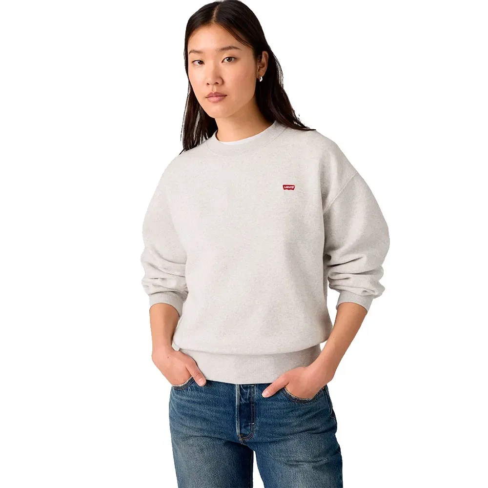Женский свитшот хлопковый Everyday Levi's, Grey — фото 4