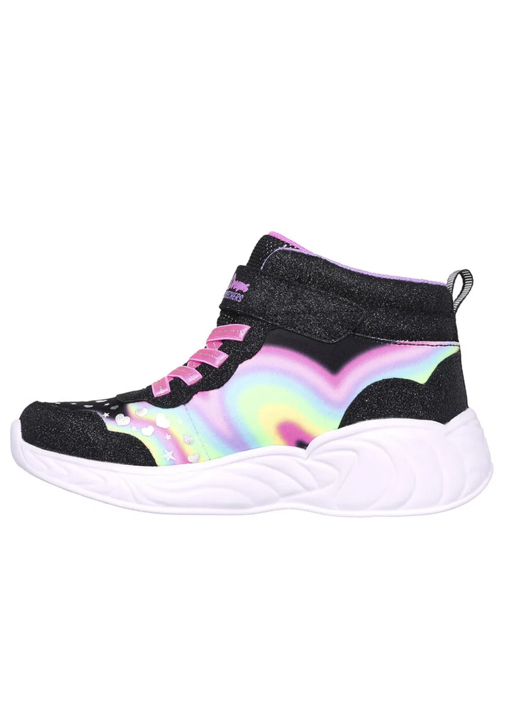 Детские кроссовки для девочек со светящимся эффектом Unicorn Dreams Skechers, Цвет Bunt — фото 2