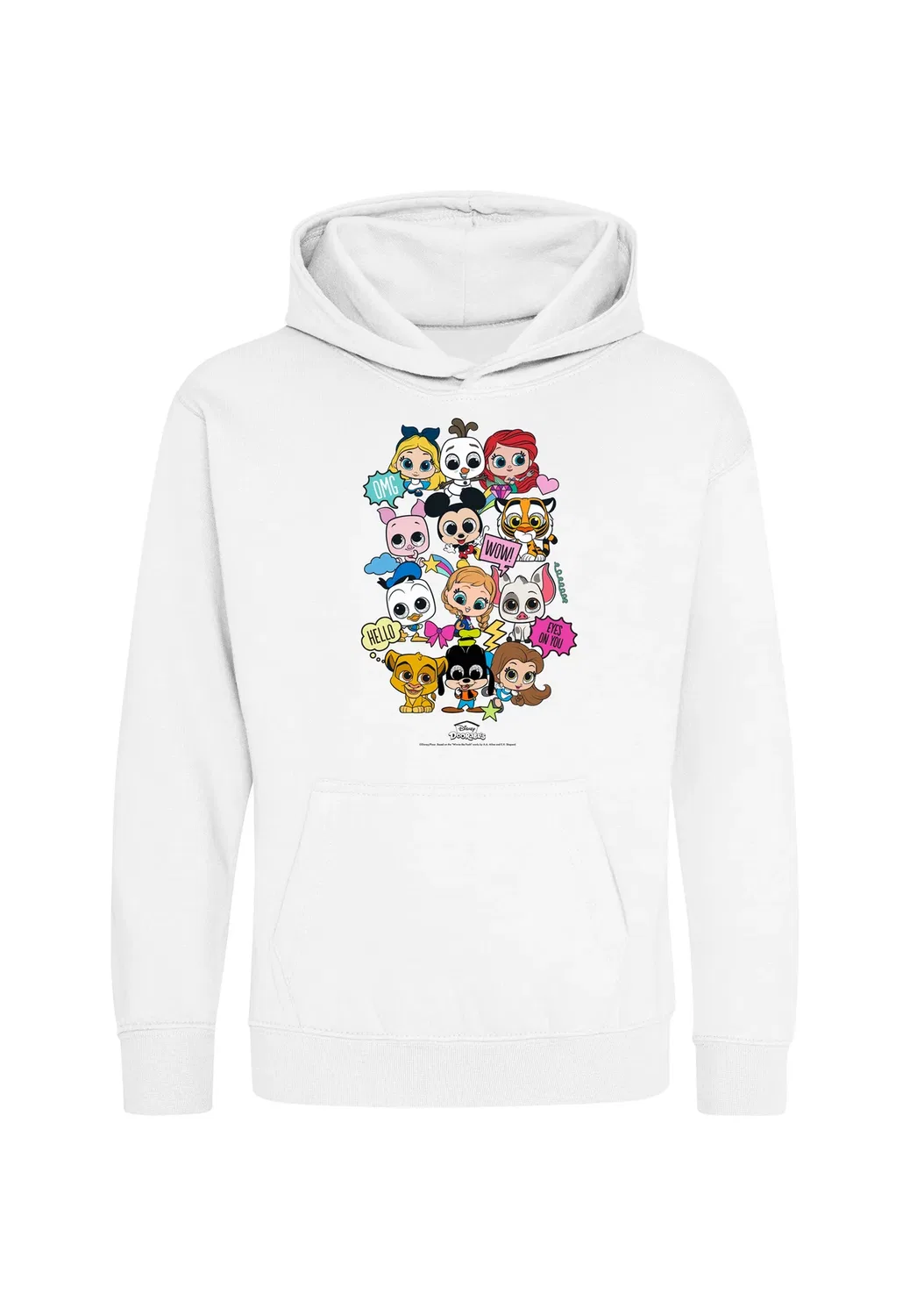 Disney - все вместе - худи Henry Tiger, Arctic White