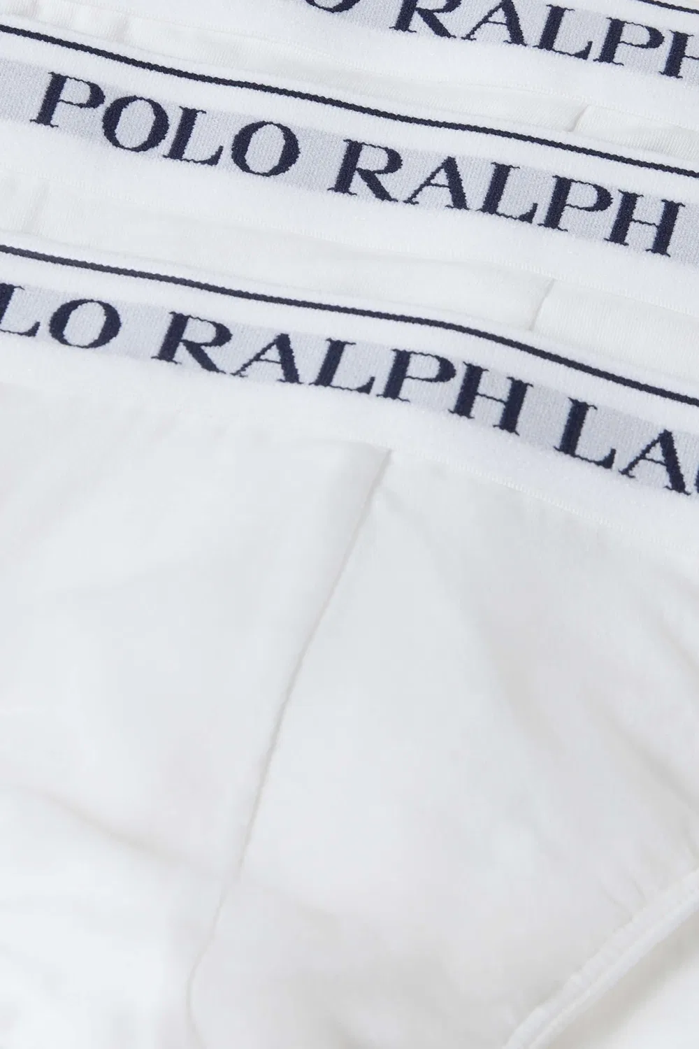 Трусы-брифы на низкой посадке комплект из 3 штук с логотипом Polo Ralph Lauren — фото 2