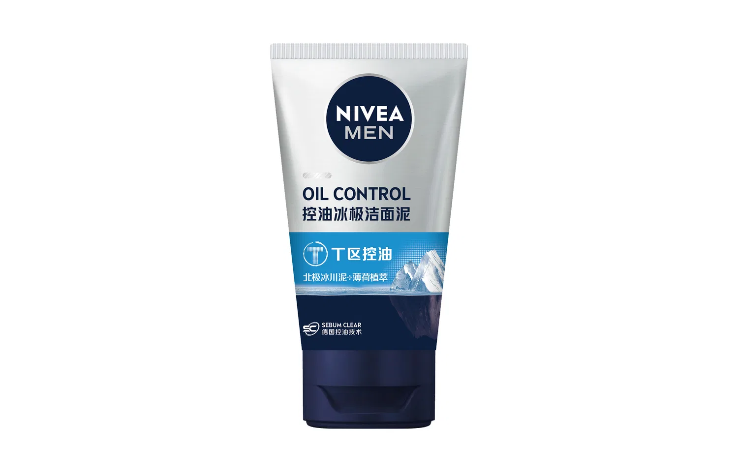 Мужской очищающий гель для лица с угольной глиной, 100 г × 2, NIVEA, Black — фото 2