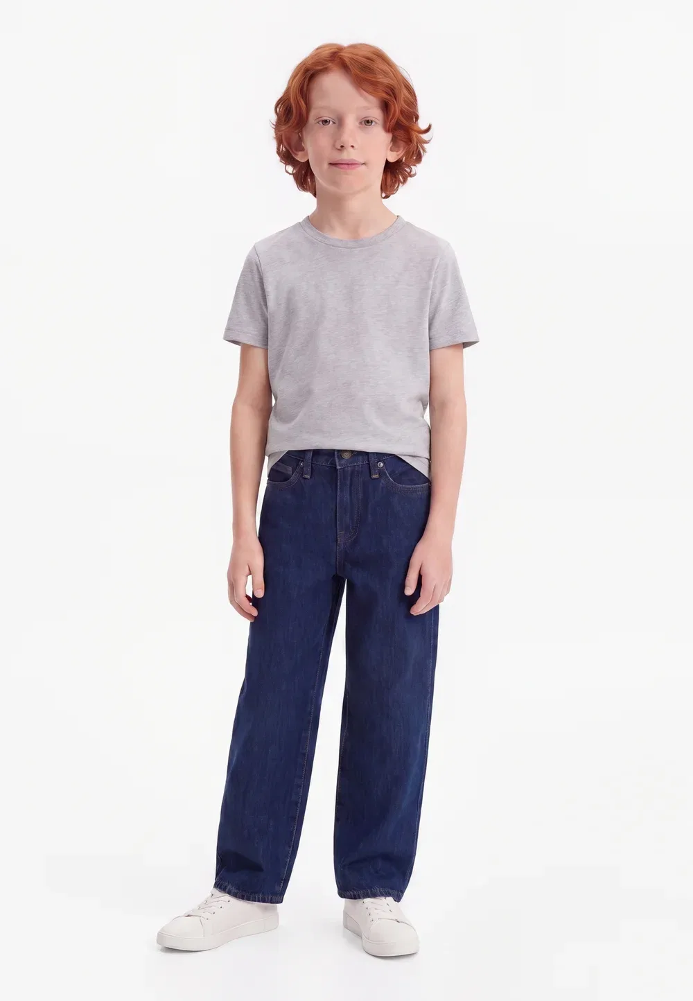 Джинсы свободного кроя Gap, Dark Wash