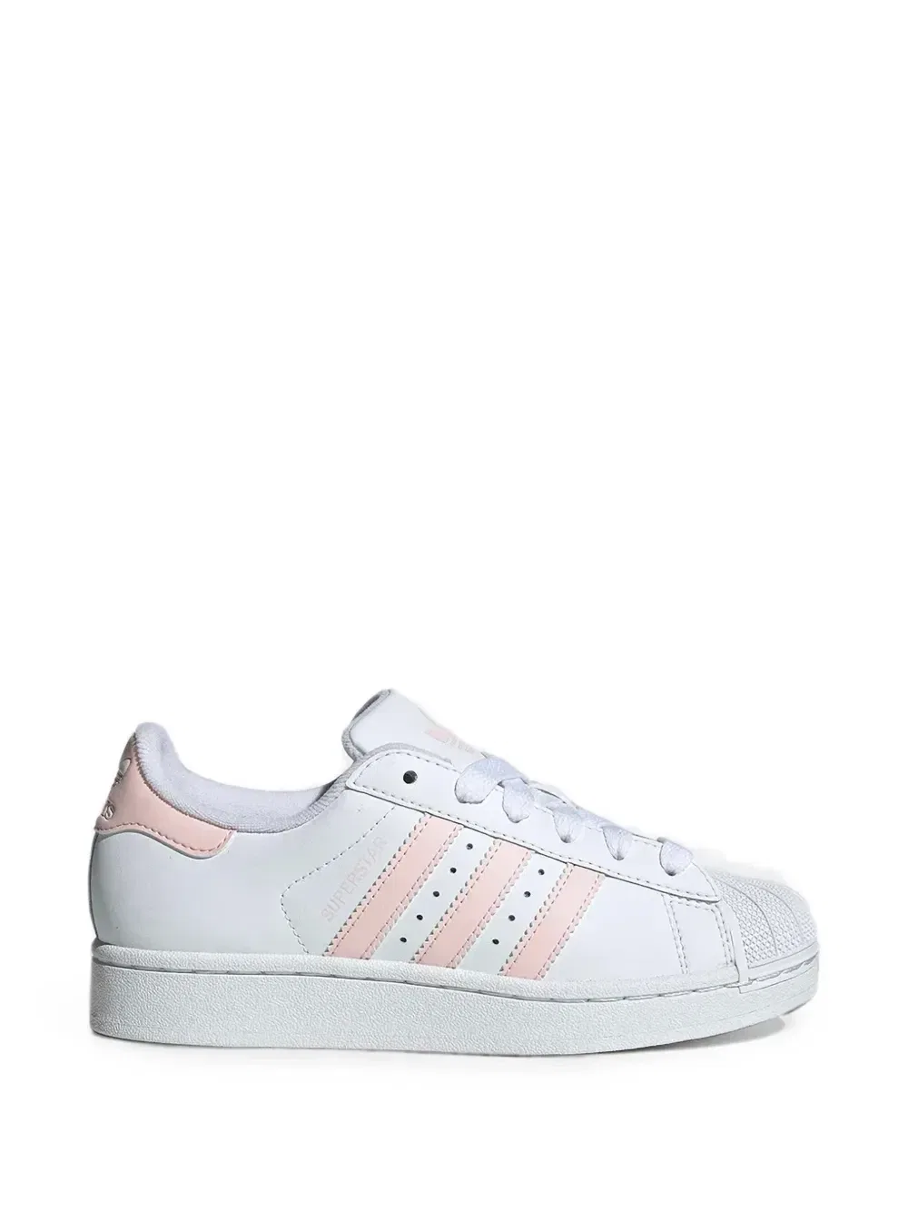 Низкие кеды Superstar с полосками Adidas Kids, белый — фото 2