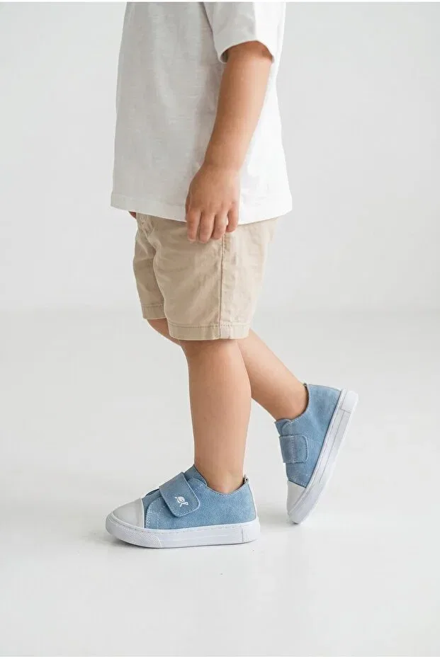 Детские кроссовки для девочек с ортопедической стелькой Sthapy, Baby Blue — фото 4