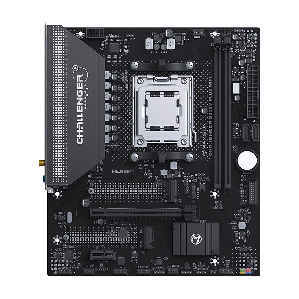 

Материнская плата Maxsun MS-Challenger B850M PLUS WIFI, AM5, DDR5, Wi-Fi