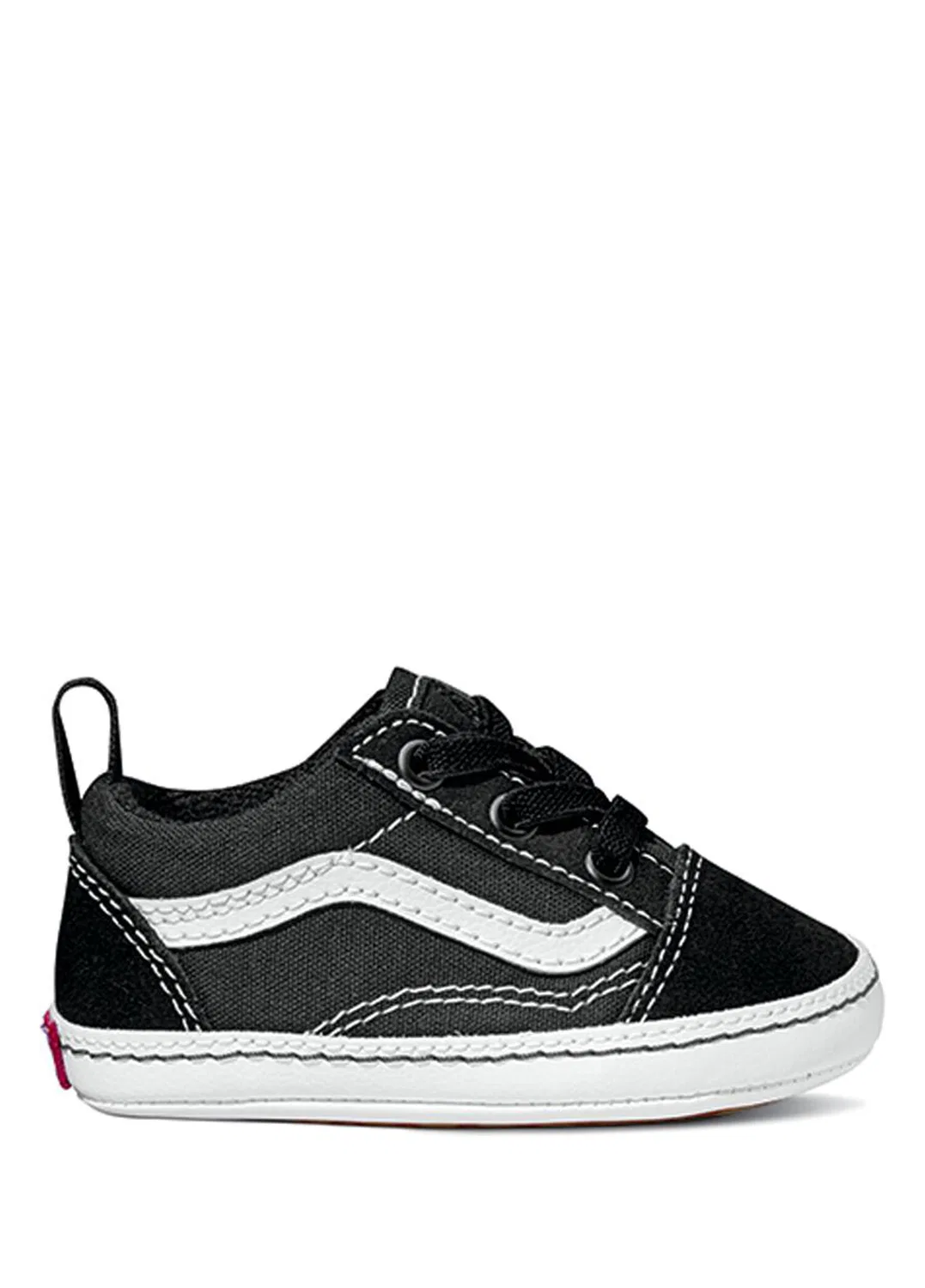 Кроссовки Vans Old Skool Crib, черно-белые