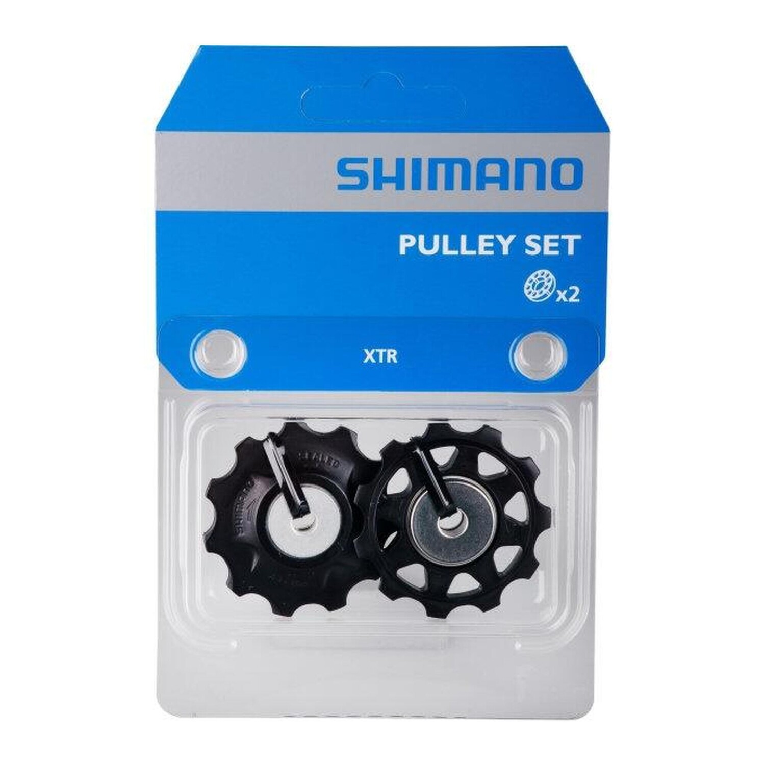 

Набор шкивов XTR 9-ступ. SHIMANO, черный / черный / черный