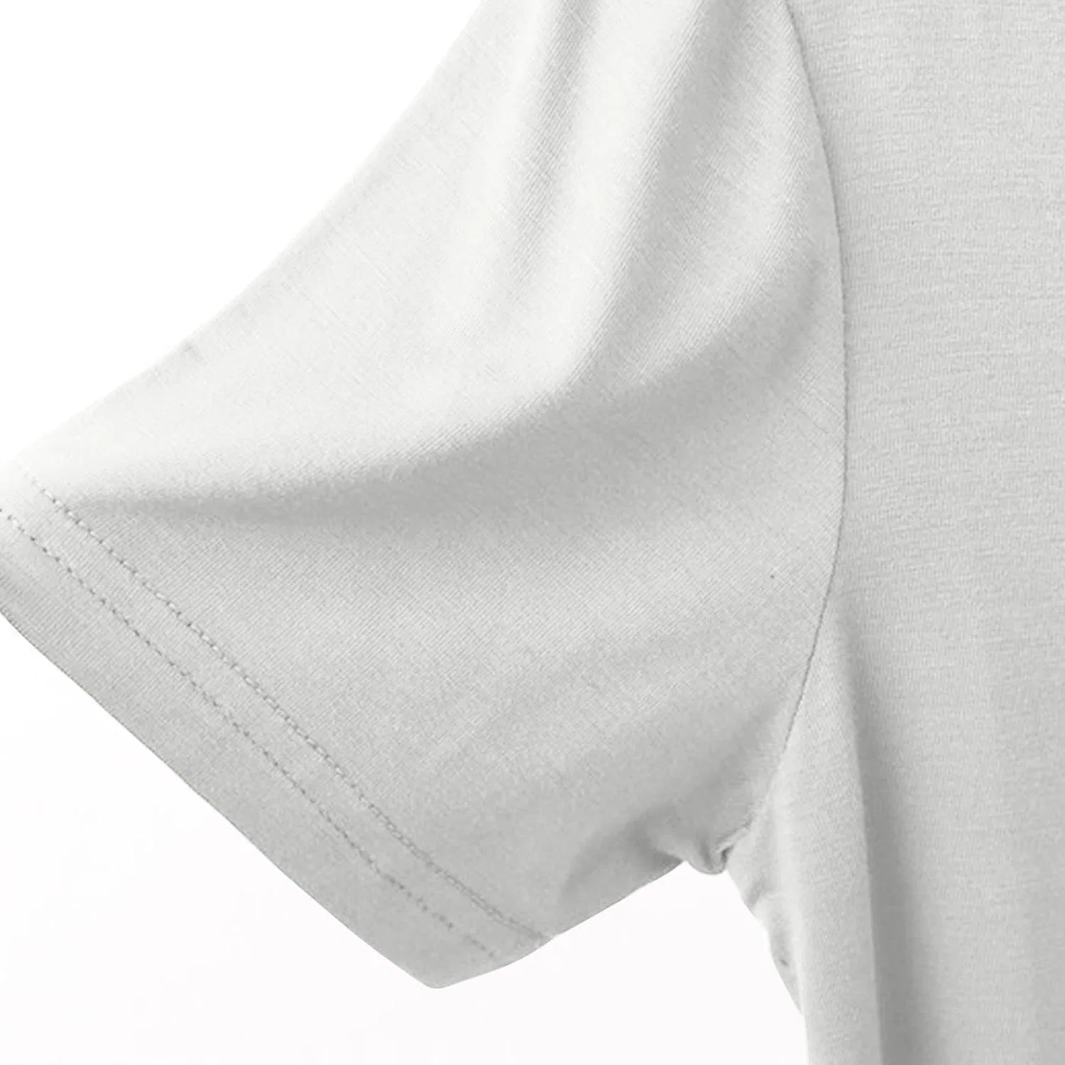 Женская футболка с круглым вырезом Athletic Running Workout, White — фото 3
