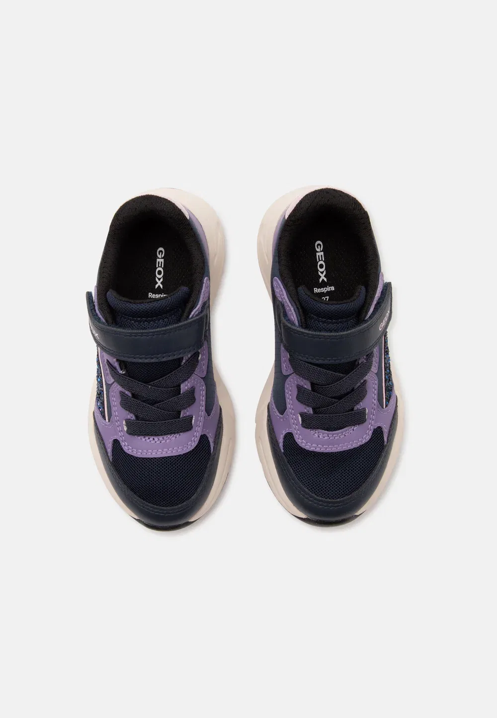 Девушка из Лофтуса - кроссовки Geox, Navy/Lilac — фото 4