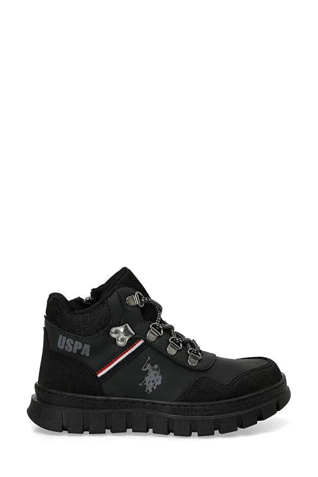 Детские ботинки для мальчиков на шнуровке U.S. Polo Assn., Navy Blue 101916448