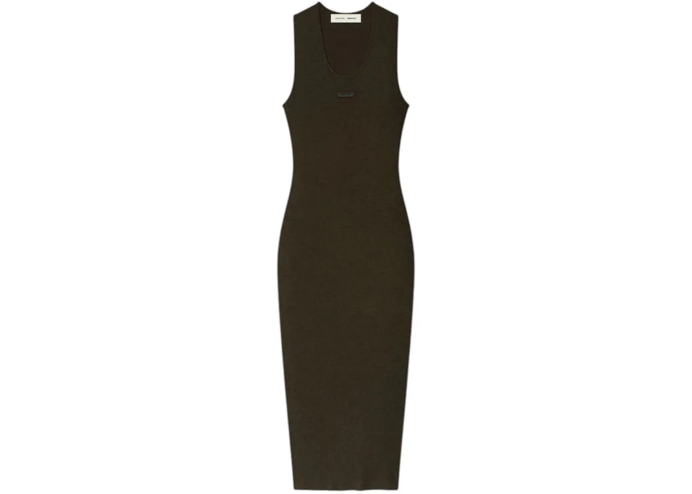 Женское платье с длинным рукавом Dress Fear of God, Brown
