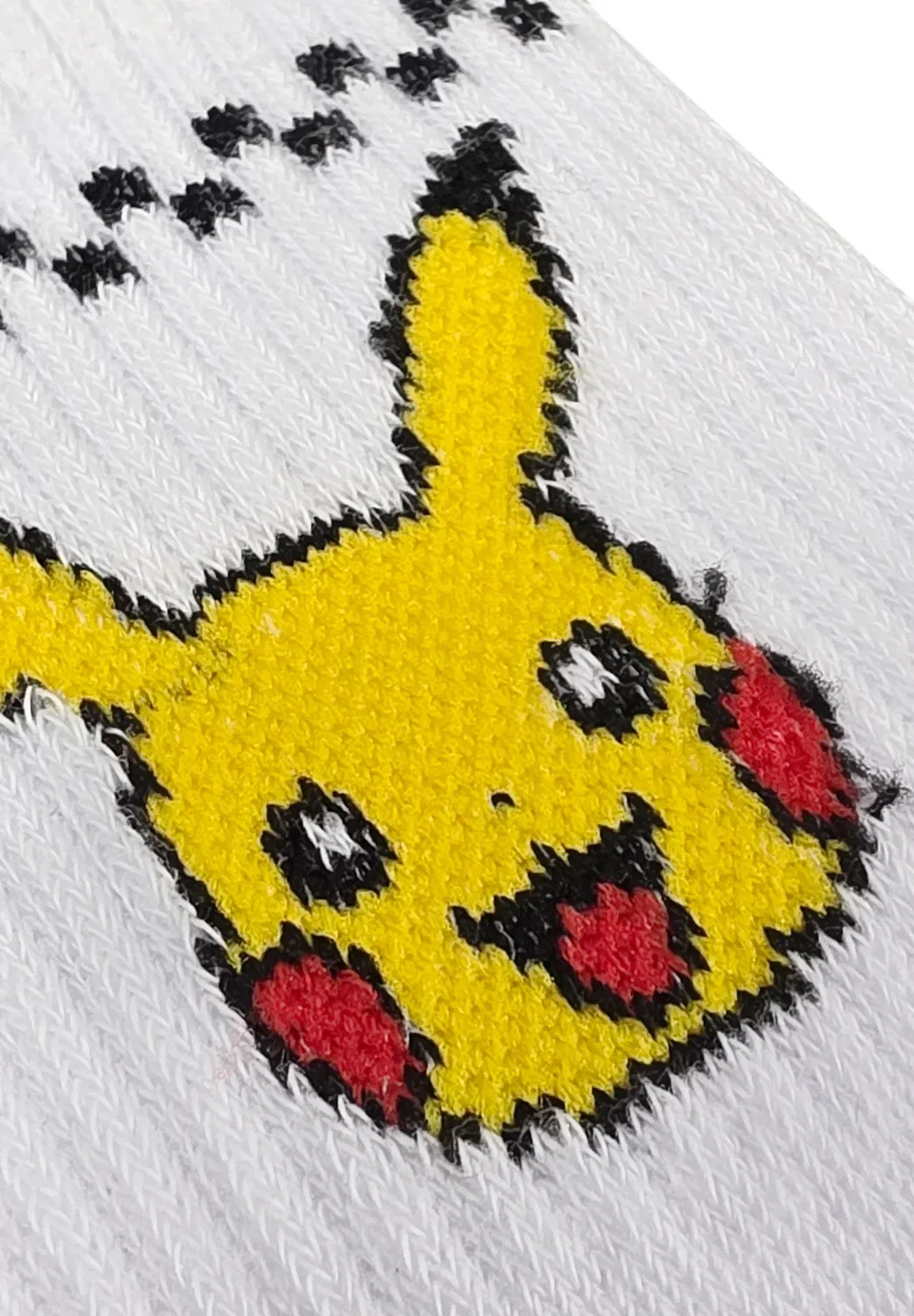 2Er Pack Pokemon Socken Pikachu evoli Tennissocken Söckchen унисекс - носки United Labels, Weiß — фото 2