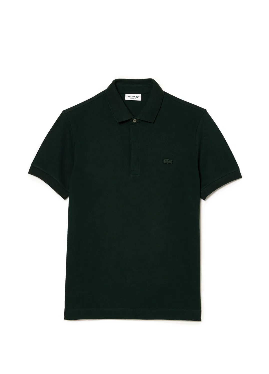 Поло Lacoste Paris Regular Fit, зеленый