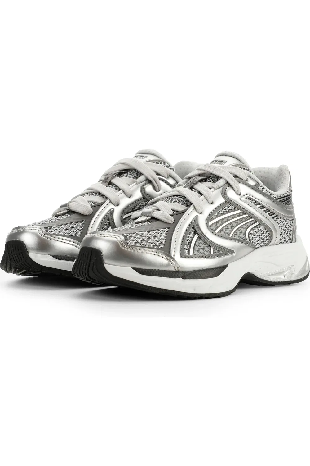 Детские кроссовки спортивные Skyjet Titan PUMA, Puma Silver/Black/Gray