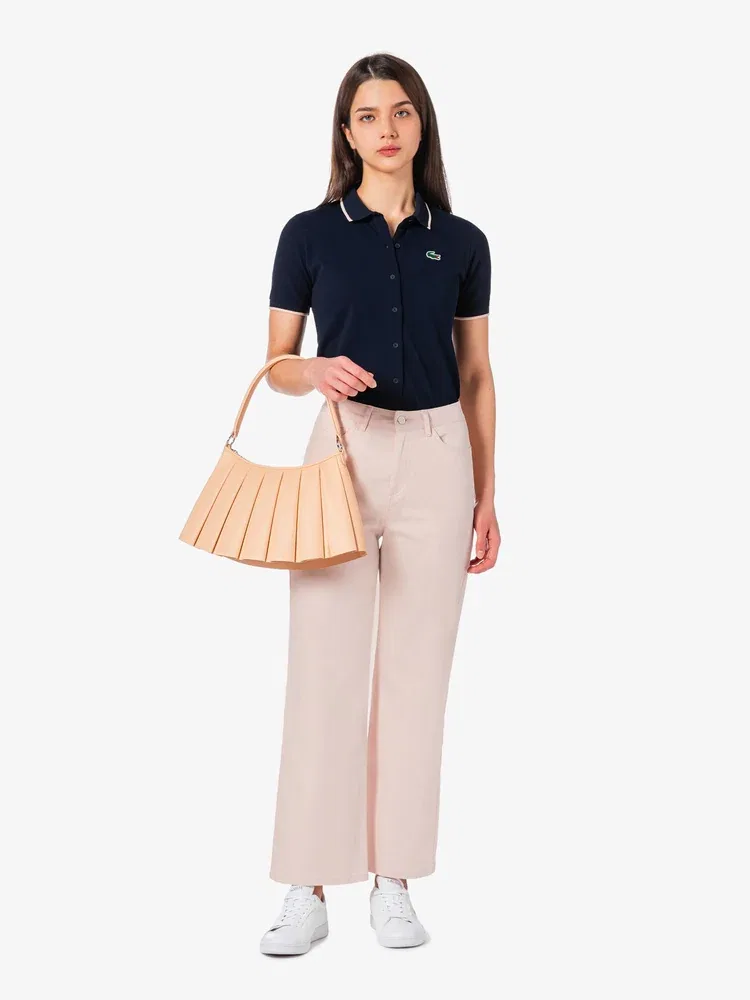 Футболка поло LACOSTE Navy — фото 4