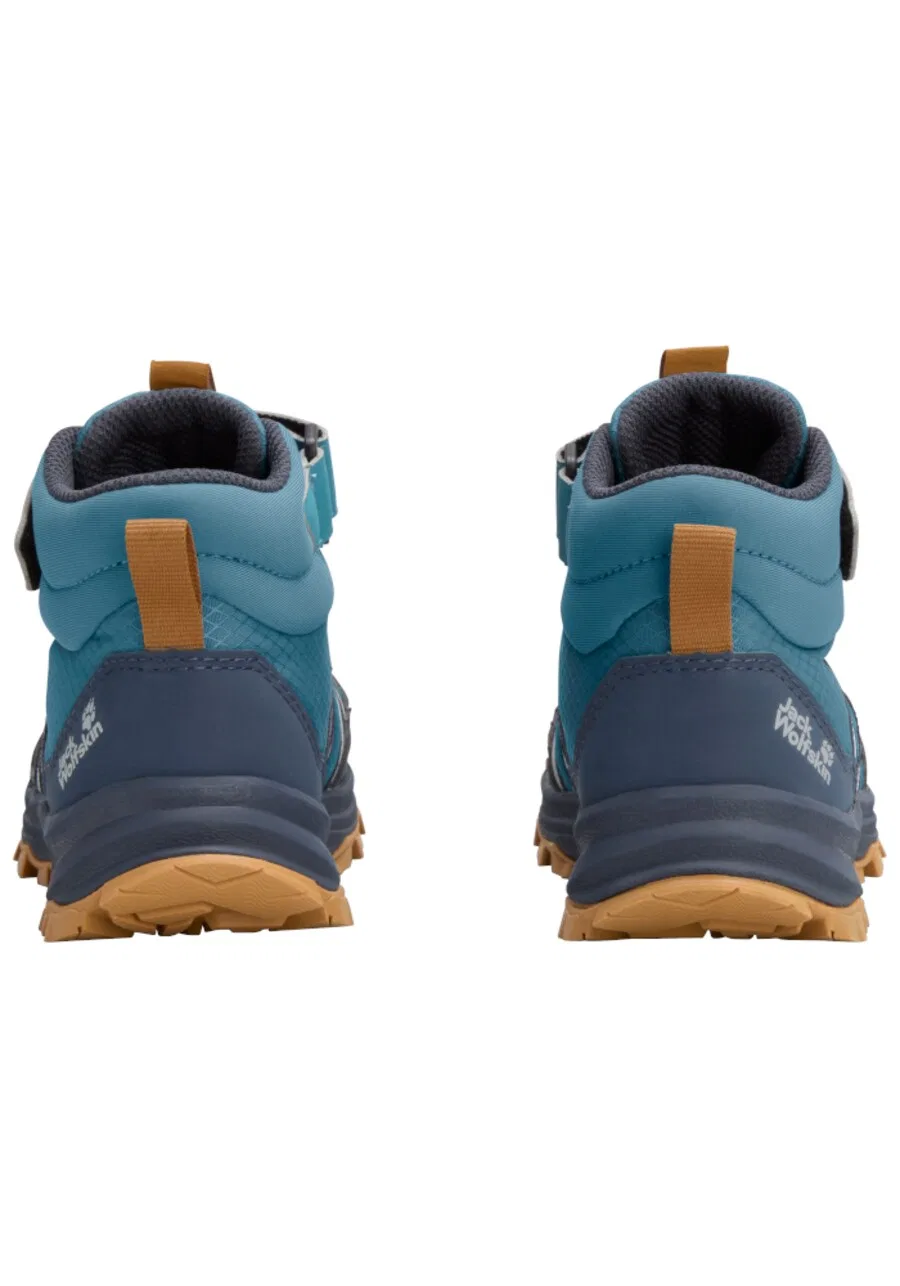 Ботинки Jack Wolfskin темно-синего и светло-голубого цвета — фото 2