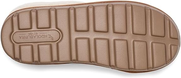 Женские тапочки UGG Tizzey Koolaburra с мехом, каштановый — фото 4