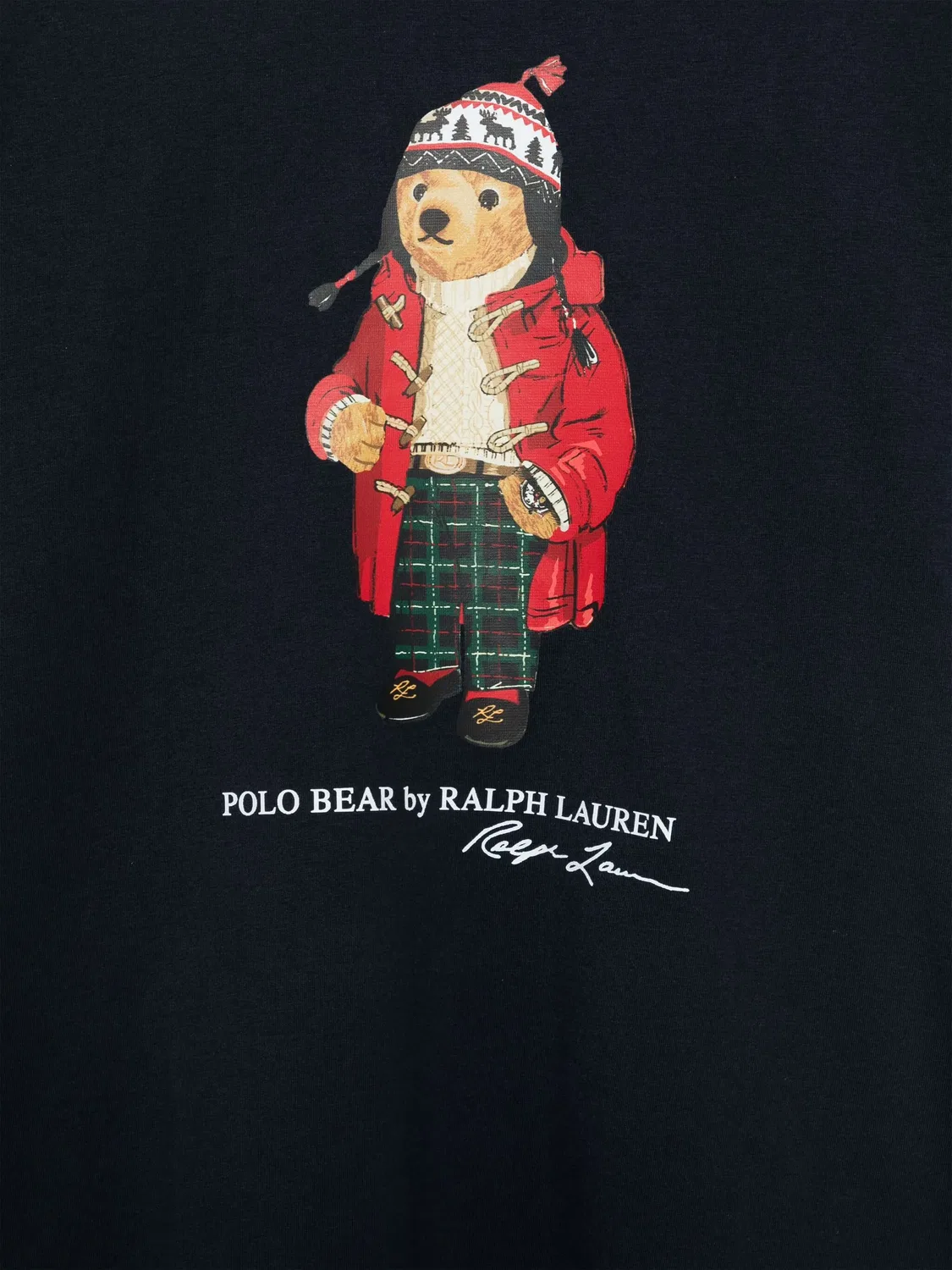 Футболка с Поло Медведем Polo Ralph Lauren, темно-синий — фото 2