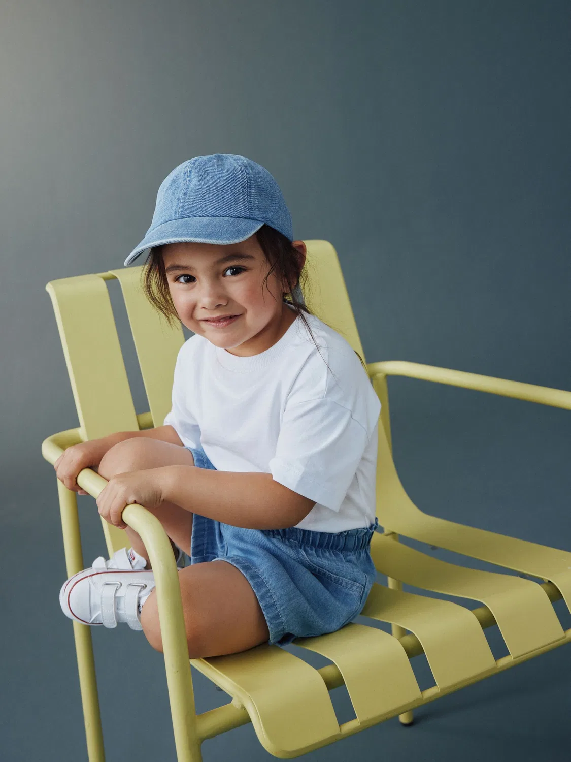 Шорты джинсовые Soft Denim Next, средний синий — фото 4
