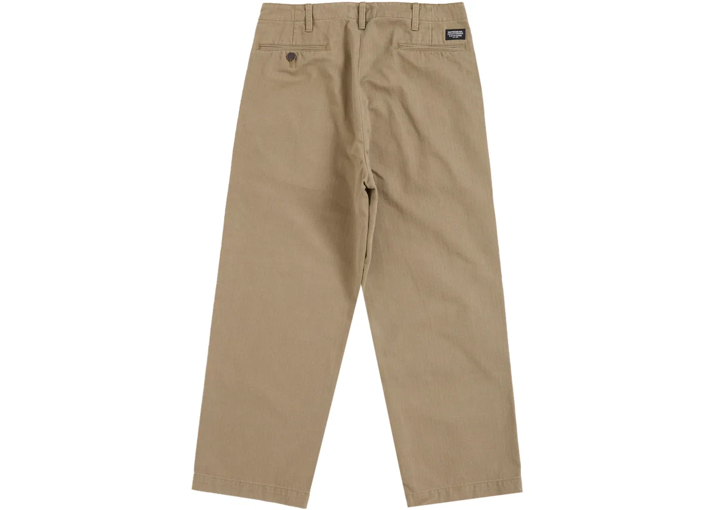 Мужские брюки из хлопка с принтом Pant Supreme, Khaki — фото 2