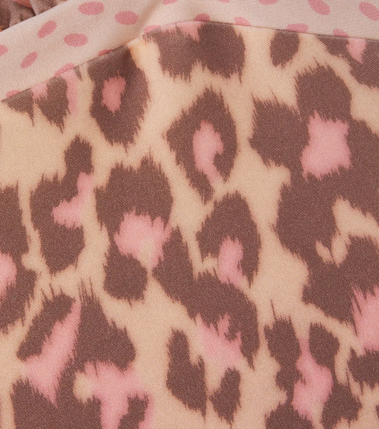 Раздельный купальник с леопардовым принтом Zimmermann Kids, Tan Leopard — фото 3