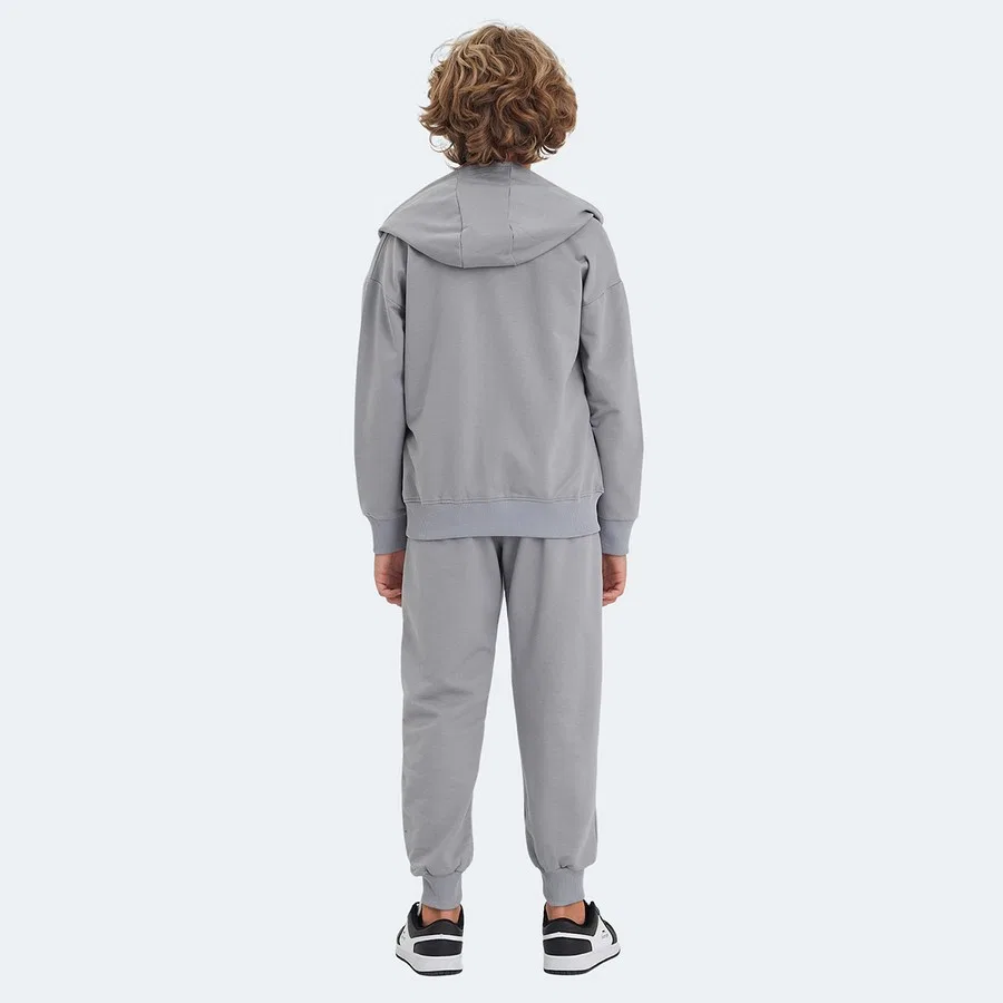 Детский спортивный костюм с капюшоном и карманами Local Slazenger, Черный — фото 2