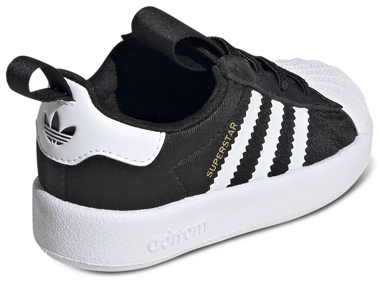 Кроссовки для мальчиков Superstar 360 Adidas Originals, белый/черный — фото 3