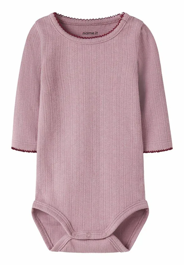 Боди хлопковое Body Name It Lilas, сиреневый