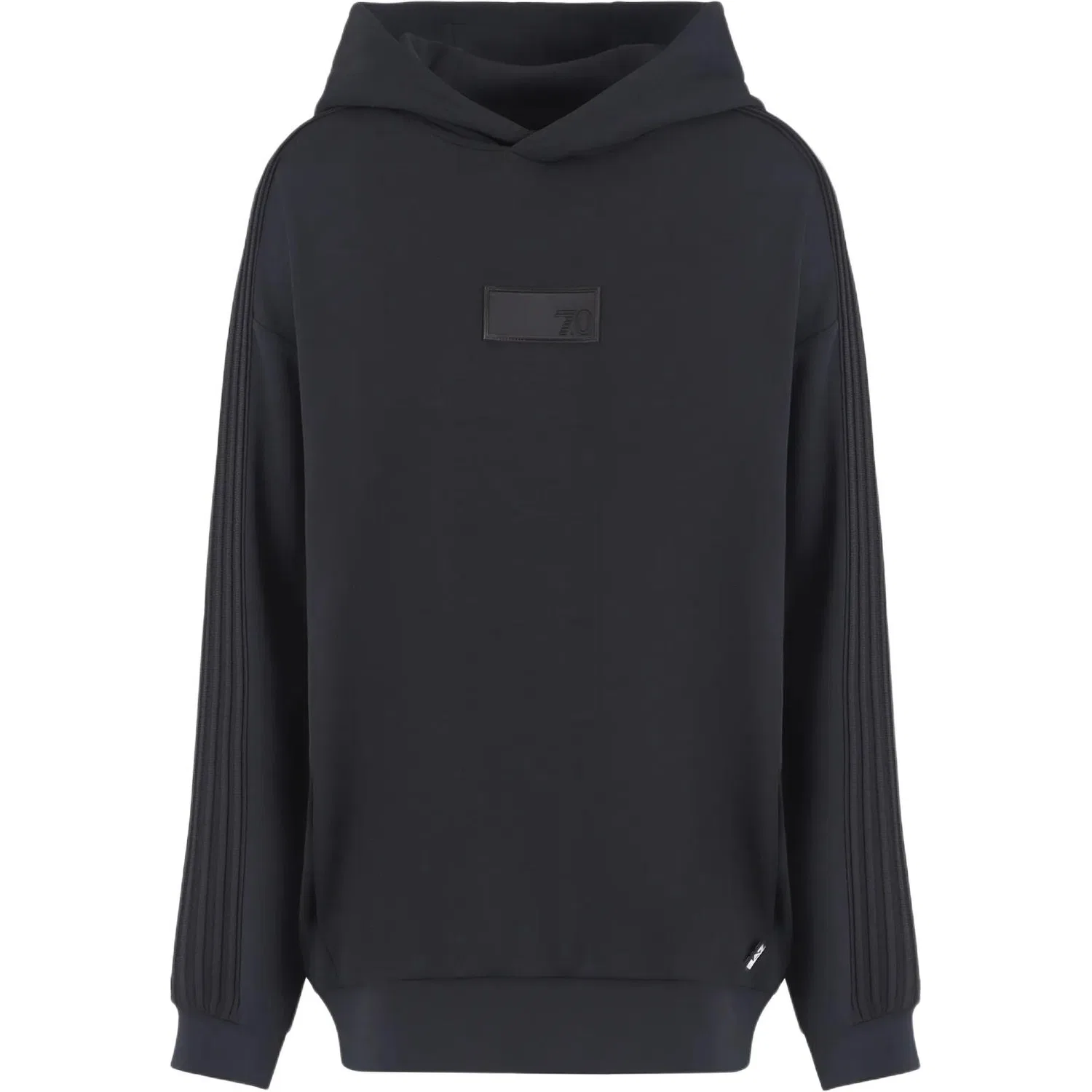 Худи с логотипом Emporio Armani, Черный