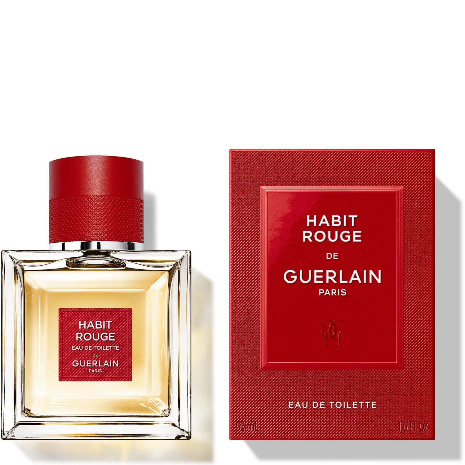 Туалетная вода Habit Rouge Eau de Toilette GUERLAIN, 50 мл — фото 2