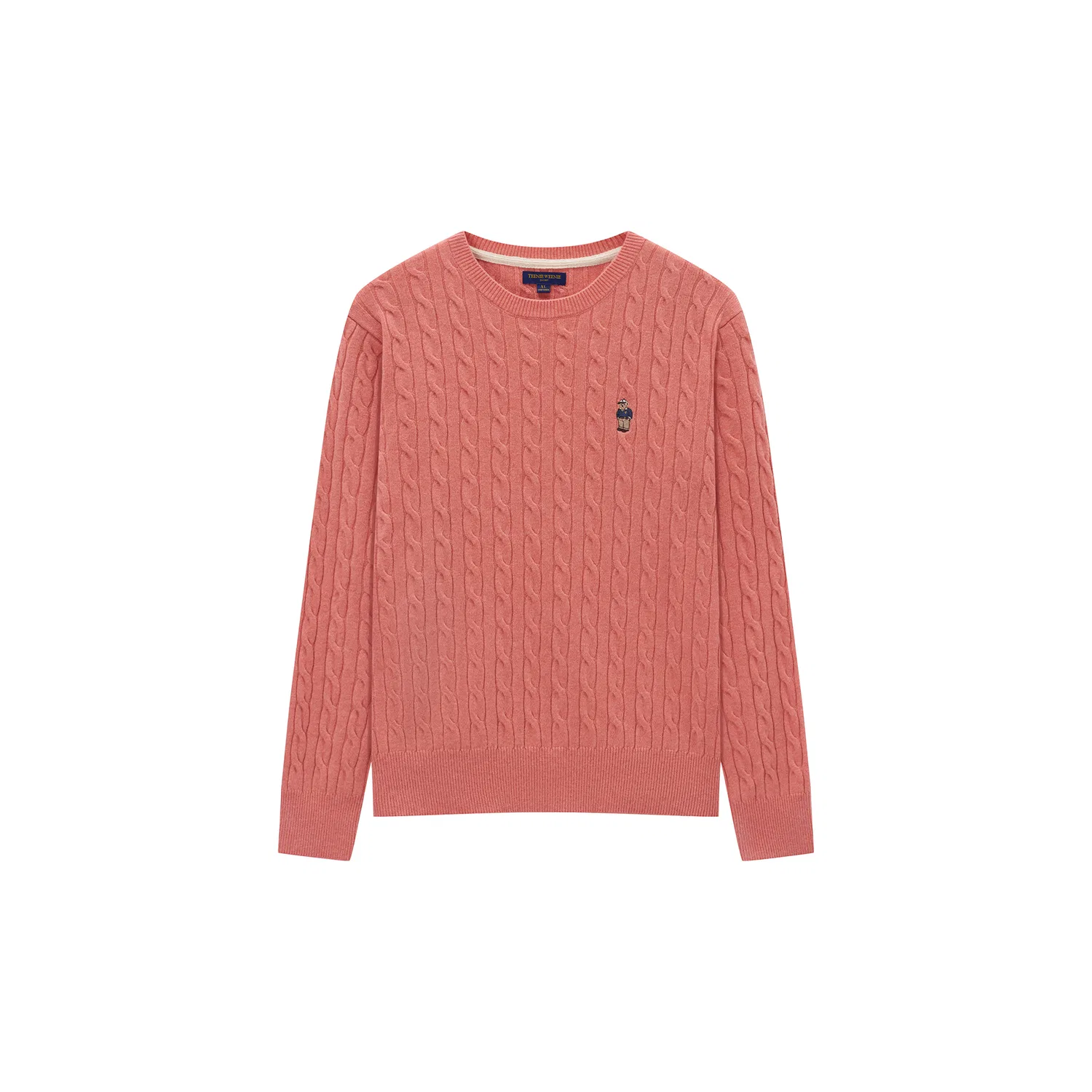 Детский свитер с принтом Evergreen Preppy Style Teenie Weenie Men, Watermelon Red