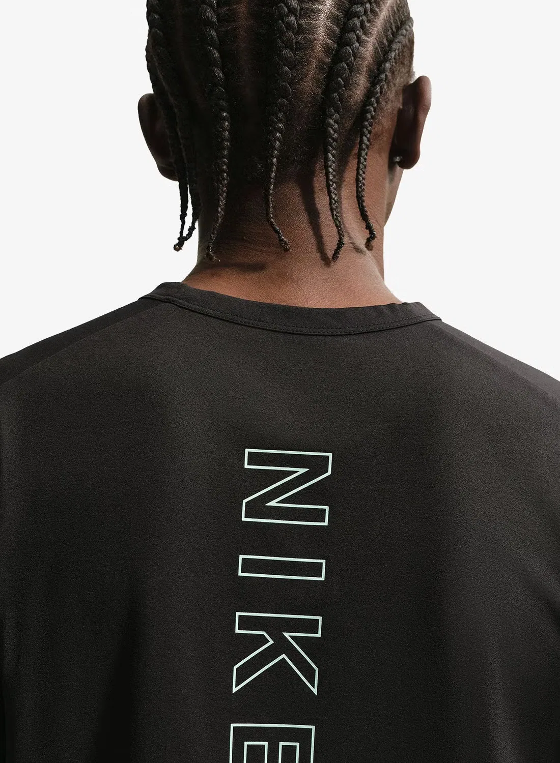 Футболка с принтом Nike NSW Club Series Dri-FIT, черный — фото 4