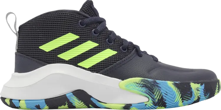 

Кроссовки Adidas Own The Game J Wide, синий