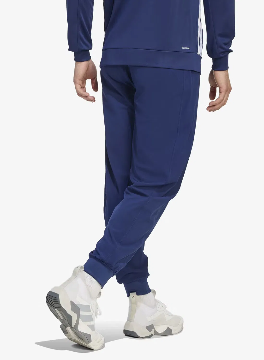 Штаны спортивные с технологией Climacool Workout Essentials Flex Adidas, темно-синий — фото 2