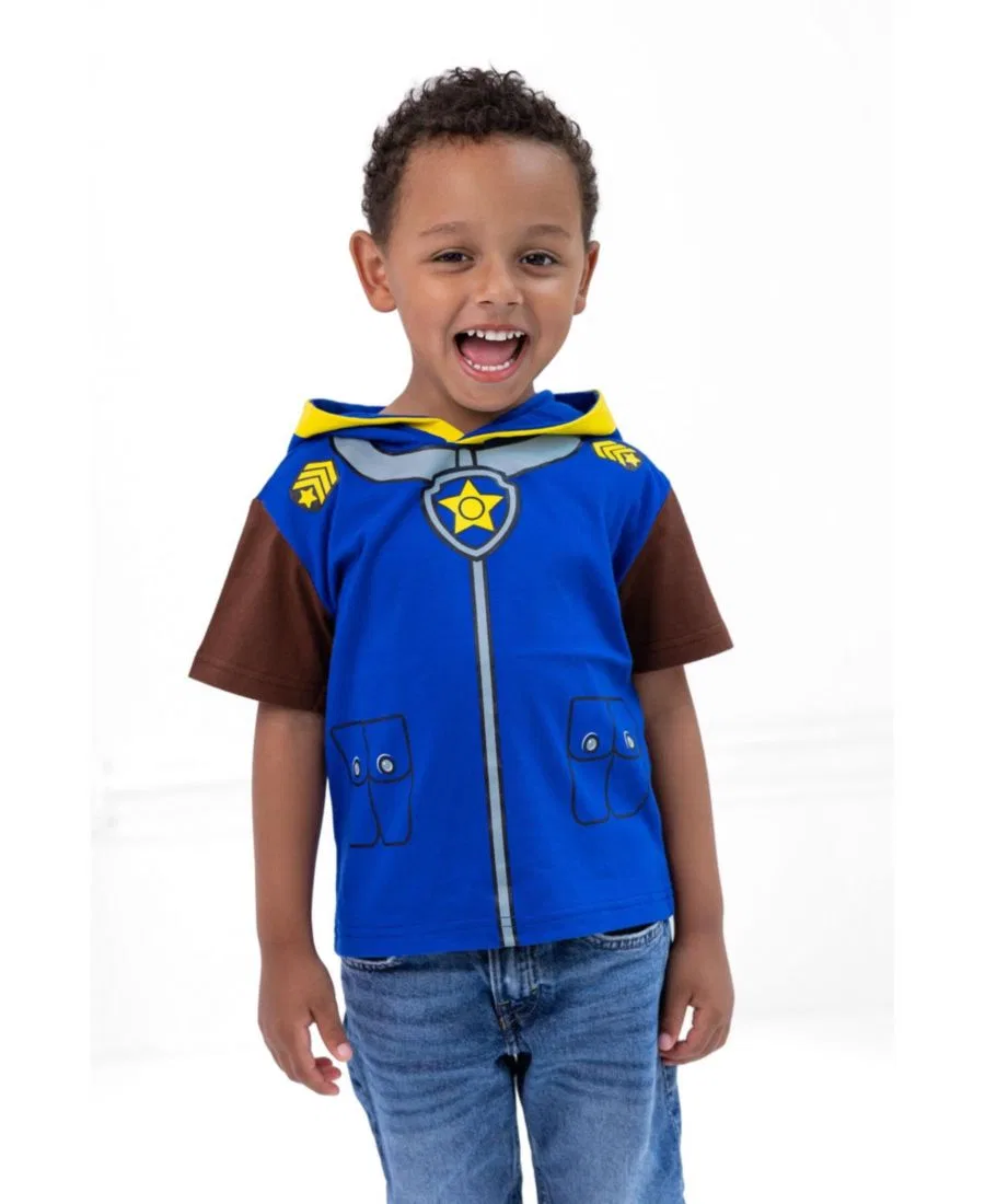 Худи-футболка косплей с капюшоном Chase Paw Patrol, Royal Blue — фото 2