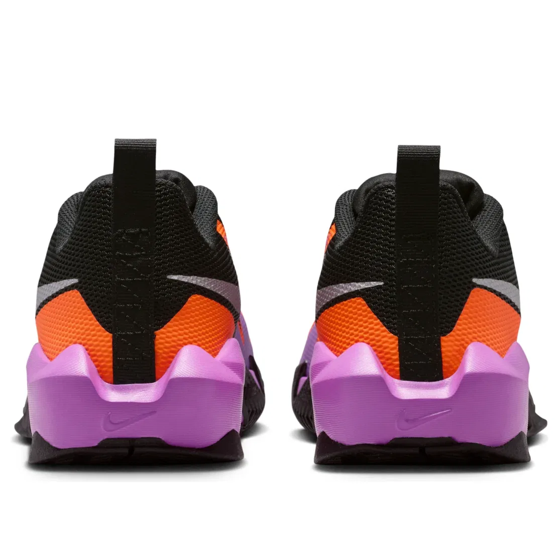 Детские кроссовки с текстильным верхом ST Dynamite 'Black Bright Violet Total Orange' Nike, Black/Bright Violet/Total Orange — фото 3