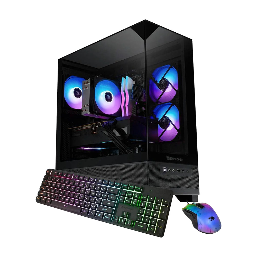 

Системный блок iBUYPOWER Element SE, 16Гб/1Тб, Ryzen 7 5700, RTX 5060, черный