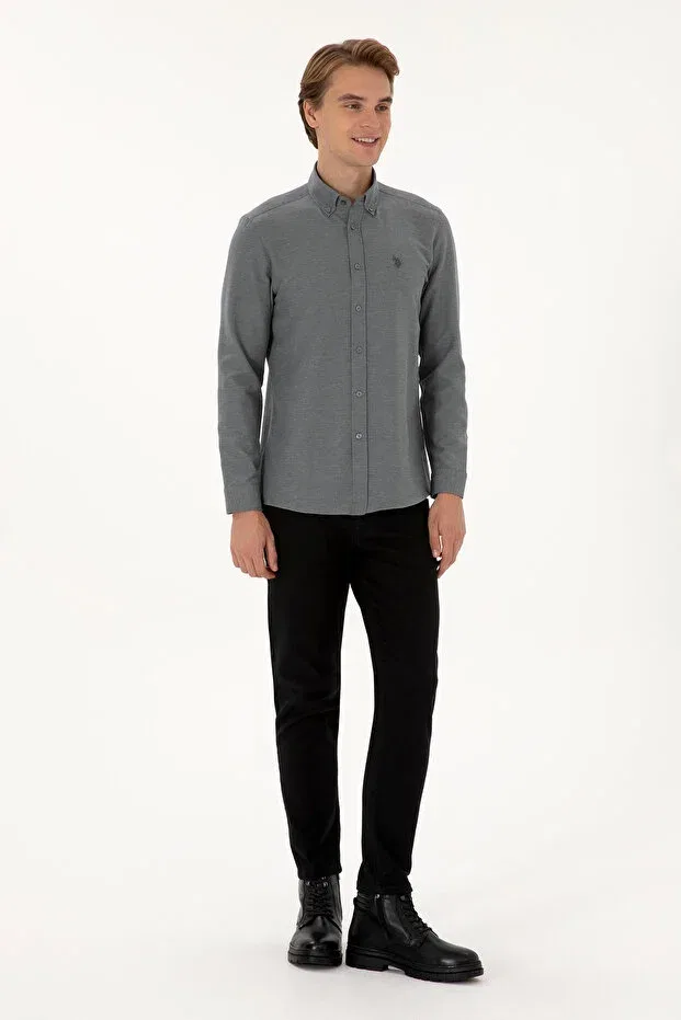 Мужские брюки-чинос зауженные U.S. Polo Assn., Black